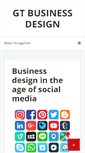 Mobile Screenshot of gtbusinessdesign.com